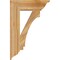 Ekena Millwork Imperial Traditional Rough Sawn Bracket, Western Red Cedar, 6"W x 24"D x 36"H BKT06X24X36IMP01RWR - alternate 4